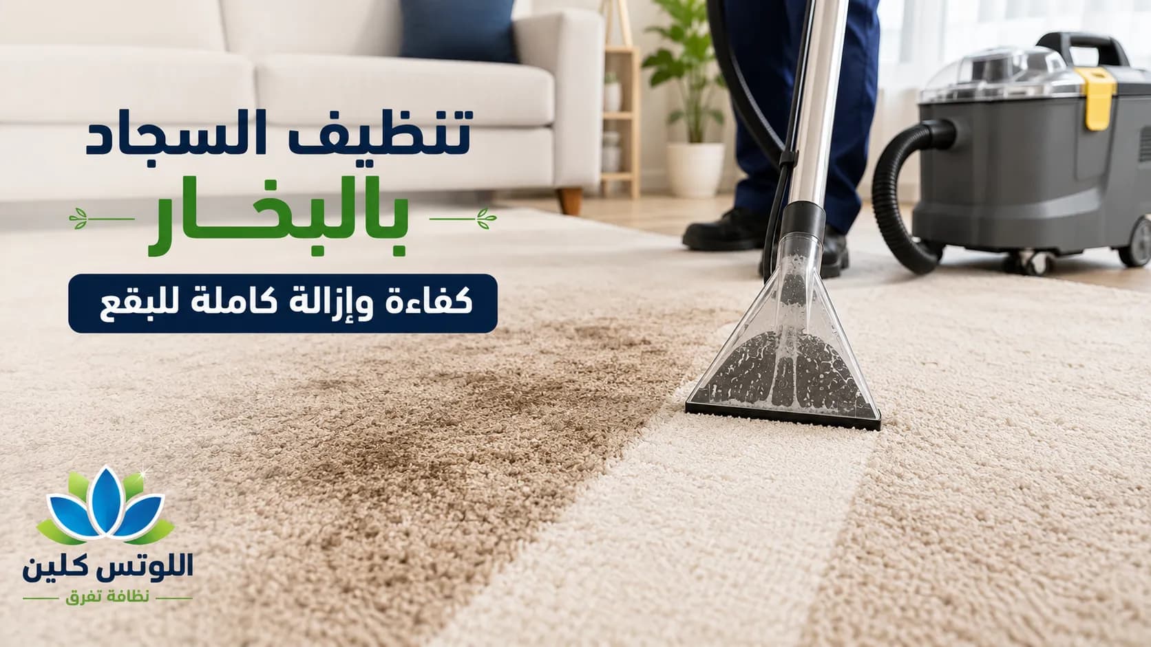مميزات تنظيف السجاد بالبخار مقارنة بالغسيل التقليدي: دليل كامل