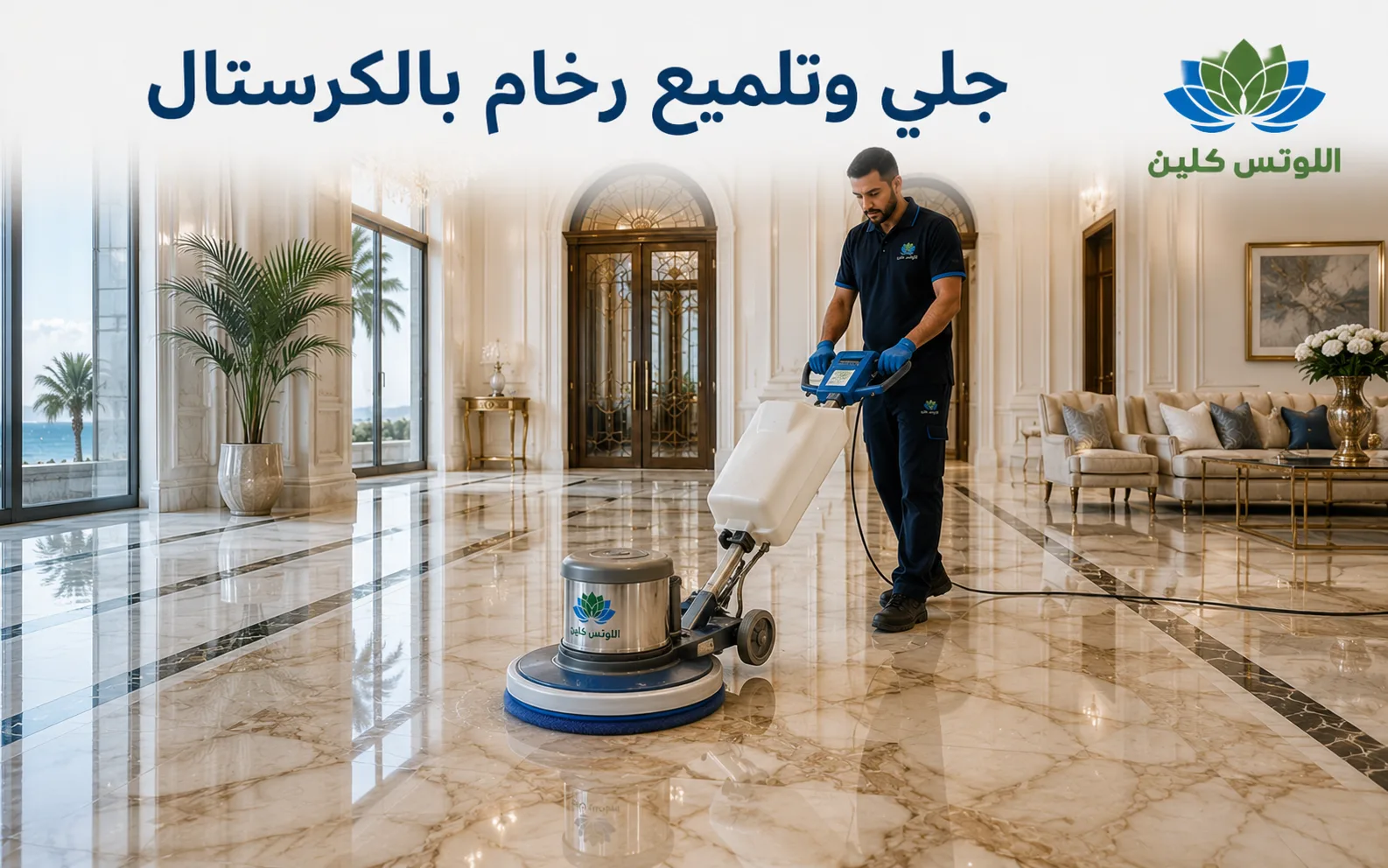 تنظيف وتلميع المنازل في حي الشاطئ