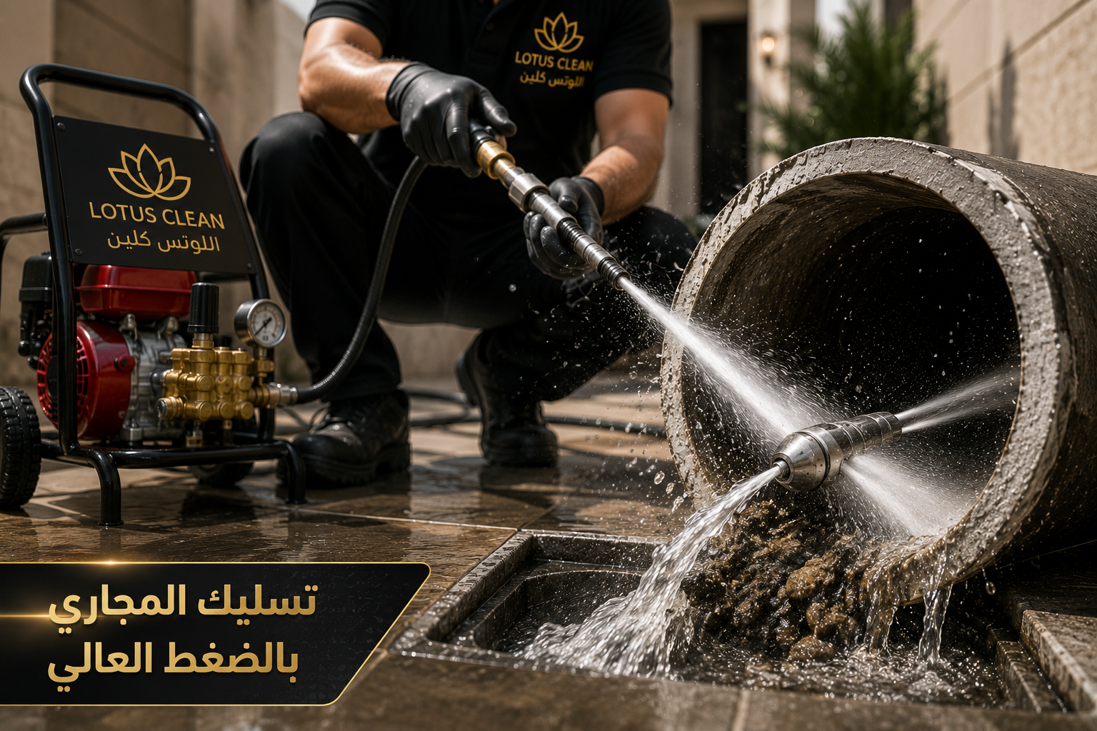تسليك مجاري بالضغط العالي بجدة