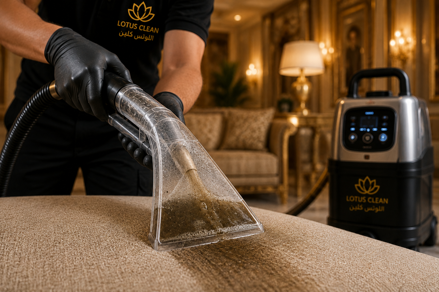 استخراج الأوساخ استخراج الأوساخ بخرطوم شفط شفاف